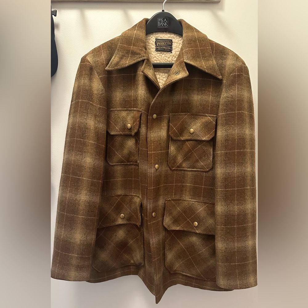 Pendleton Vintage Sherpa Lined Jacket